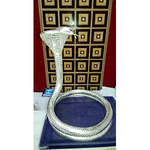 Metal Repousee Snake