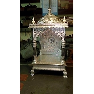 Metal Repousee Small Temple