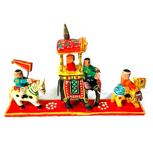 Wooden Baarat Set