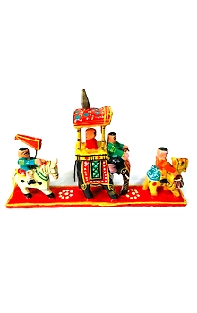 Wooden Baarat Set