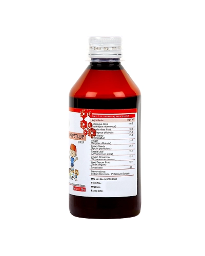 HerbRoot Surya Herbal Bon-Appeti-Up Syrup, 100% Ayurvedic Appetite Stimulant for Kids, Strawberry Flavoured, 200ml-3