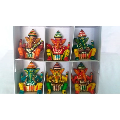 HANDMADE WOODEN GANESH-DH008