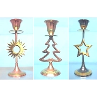Christmas Decoration Candle Stand, Size: Upto 15 Inch