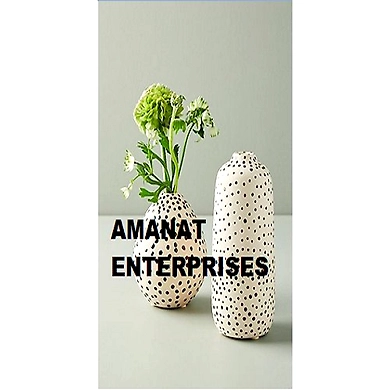 Iron, Aluminium Table Top Iron and Aluminium Vases-1