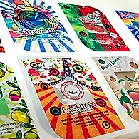 Fresnel lens Labels