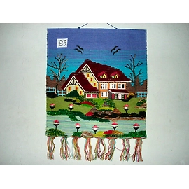 House Jute Wall Hanging