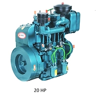 Double Cylinder Air Cooled Engine