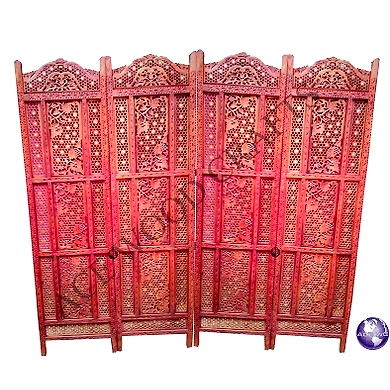 4 Panel Room Divider-SCR79-AC