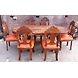 Ace Wood Crafts Classic 6 Seater Handcarved Wooden Dining Set-1-sm