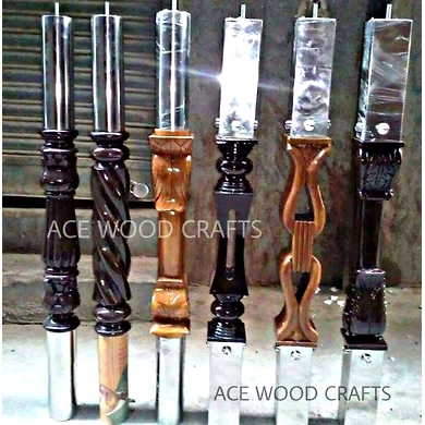 Handmade Wooden Pillar-1
