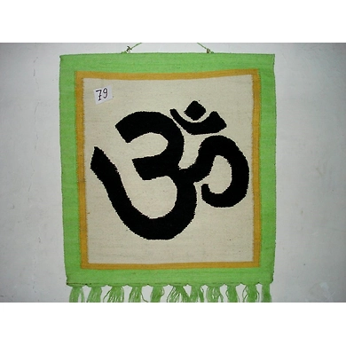 Om Jute Wall Hanging-JA001
