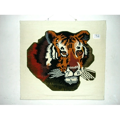 Tiger Jute Wall Hanging-JA008
