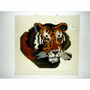 Tiger Jute Wall Hanging
