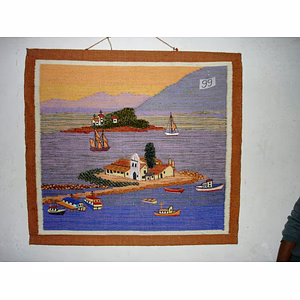 Scenery Jute Wall Hanging