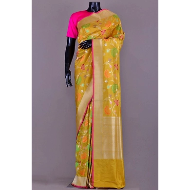 BANARASI HANDLOOM SAREE-JDT008