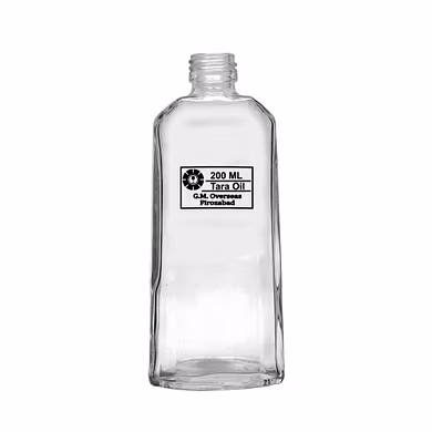 Hair Oil Glass Bottle-GMO005