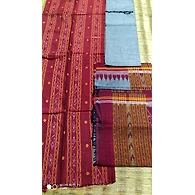 Handloom Dress Material- Booti Set