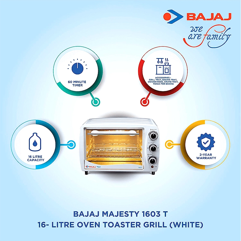 bajaj otg 16 ltr