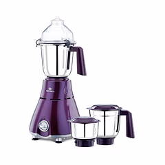 Bajaj Beryl Royal Plum 750 Watts Mixer Grinder with 3 Jars