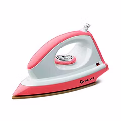 Bajaj Majesty Canvas Pink 1000W Dry Iron