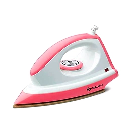 Bajaj Majesty Canvas Pink 1000W Dry Iron