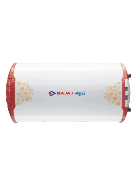 Bajaj Majesty Horizontal Storage Water Heater - 15 ltr - LW-15 Litre-2 KW-2 years on product, 5 years on tank-1