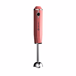 bajaj juvel 300 watts hand blender with prism design & silent dc motor- (pink)