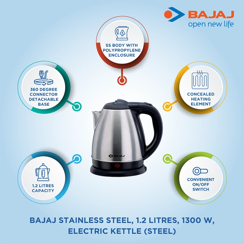 Bajaj water hot sale heater kettle