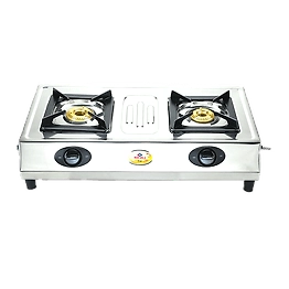 Bajaj CX 8 Stainless Steel 2 Burner Gas Stove