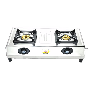 bajaj cx 8 stainless steel 2 burner gas stove