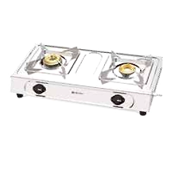 Gas Stove 2BRSS6 Bajaj 2 burner stainless steel