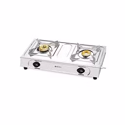 Gas Stove 2BRSS6 Bajaj 2 burner stainless steel