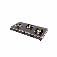 3 Burner Glasstop Gas stove Bajaj 3BJGP7