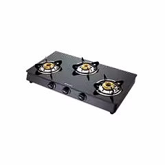 Bajaj 3 BRGP6 Glasstop Gas stove 3 Burner