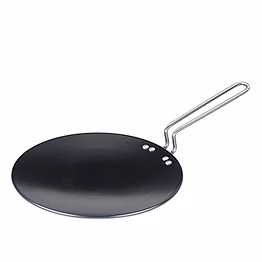 nirlep ebony 30 cm hard anodized concave tawa 4 mm