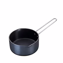 Nirlep Ebony 1.5 Ltr Hard Anodized Milk Pan 3 mm