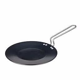 Nirlep Ebony 26 Cm Hard Anodized Induction Concave Tawa 4 mm