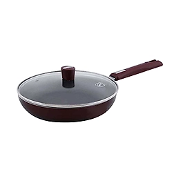 Nirlep Selec+ 24 Cm Non Stick Induction Fry Pan with Lid 3 mm