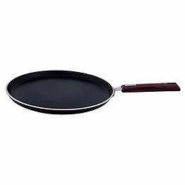 nirlep selec+ 27 cm non stick flat tawa 3 mm