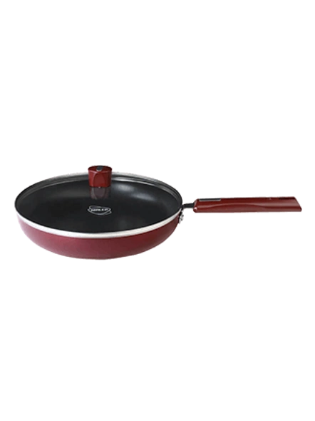 Nirlep Selec+ 24 Cm Non Stick Fry Pan with Lid 3 mm-jfp24gl