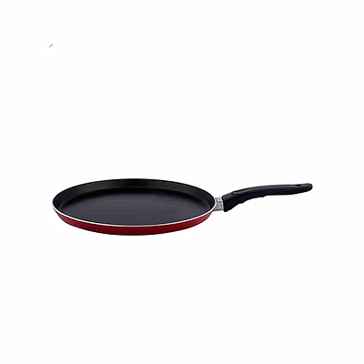 nirlep sakhi 26 cm non stick flat tawa 2.6 mm