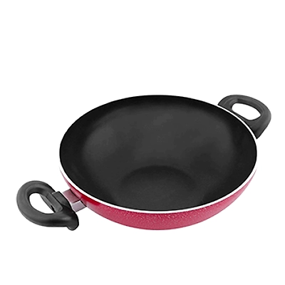 Nirlep Sakhi 2.2 Ltr 24 Cm Non Stick Kadhai 2.6 mm