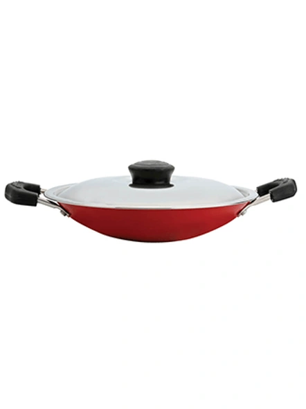 Nirlep Snackmaker Appam Chatti with Lid-Non Stick-1