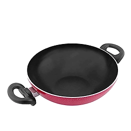 Nirlep Sakhi 3.5 Ltr 28 Cm Non Stick Kadhai 2.6 mm