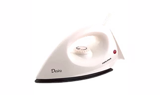Morphy Richards Desire 1000 Watt Dry Iron (500046, Ivory)