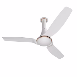 nnex dryft a90 1200 mm | bee star rated premium ceiling fan | 20% higher air thrust* | classic white
