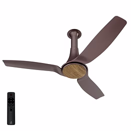 nnex dryft a90 bldc 1200 mm 5 stars rated premium ceiling fan with remote control 20%* chestnut brown