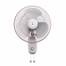 NEX Glyde A5 400mm Wall Fan for Home | 2 Years Warranty | Power of 3 Blades | 20% Higher Air Thrust | 100% Copper Motor | White / Black