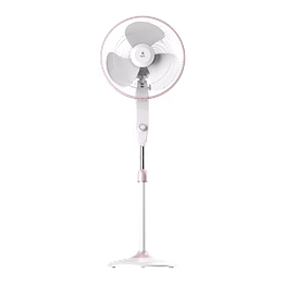 nex glyde a5 400 mm pedestal fan white / black