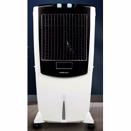 bajaj 115 l desert air cooler (white, black, shield series mighty 115)